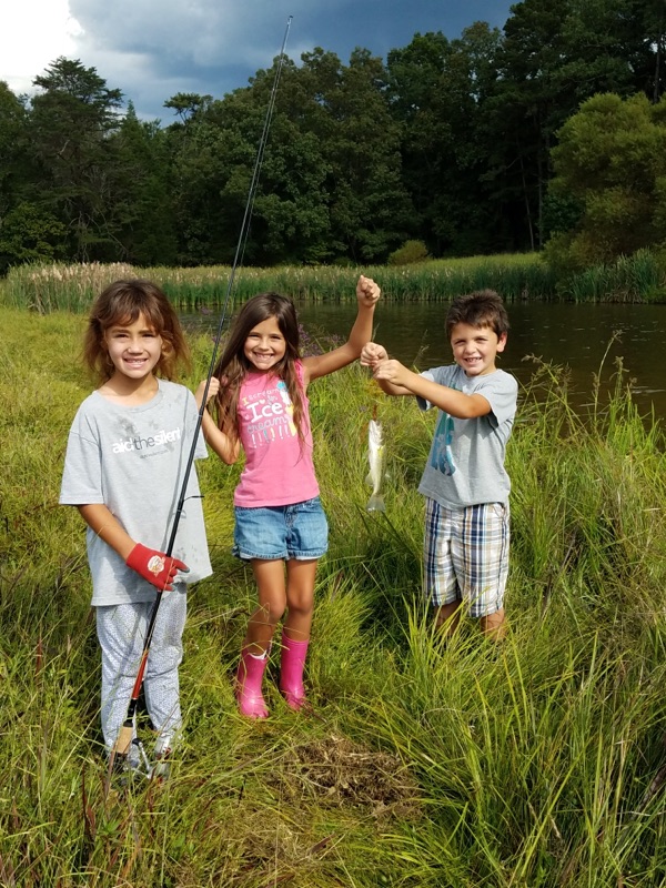 children of a roane transportation truck driver fishing